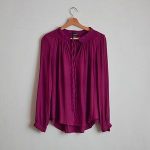 Torrid berry tie slip on casual size 00